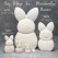 Clay Magic 4295 Large Marshmallow Bunny Mold
