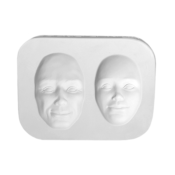 Male/Female Faces Sprig Mold