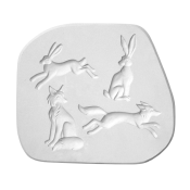 Fox and Hare Sprig Mold