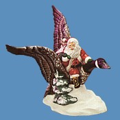 Santa on Canadian Goose Mold