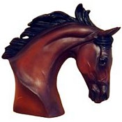 Thoroughbred Horse Bust mold
