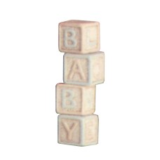 Dona 0644 4 Baby Blocks Mold