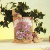 Pansy Seed Packet with Ducks mold