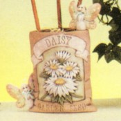 Daisy Seed Pkt with Butterflies mold