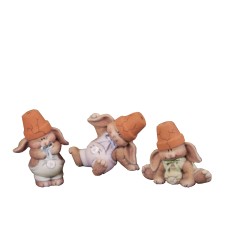 Dona 1508 Small Crackpot Bunny Boys Mold