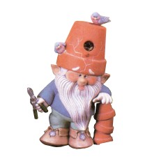 Dona 1540 Crackpot Garden Gnome Mold