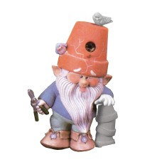 Dona 1540A Crackpot Garden Gnome Mold
