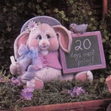 Dona 1606 Spring Countdown Bunny Mold