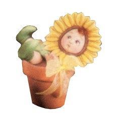 Dona 1657 Mini Sunflower Baby/Pot Mold