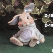 Loved Alot Bunny mold