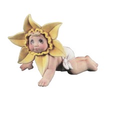 Dona 1947 Daffodil Baby Crawling Mold