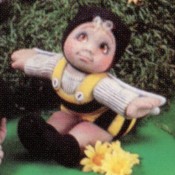 Bee Baby with Arms Out mold