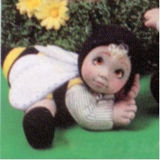Dona 1988 Bee Baby On Belly Mold