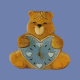 Honey Bear Clock mold