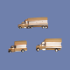 3-Truck Magnets mold
