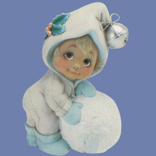 Dona 0814 "Sweet Tot" Grl with Snowball Mold