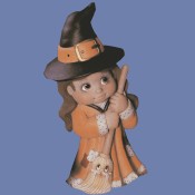 Sweet Tot Witch mold