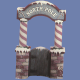 North Pole Sign, Pillars, Gate mold
