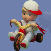 Sweet Tot Boy with Trike mold