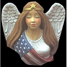 Dona's 2102 Angel of Liberty Plaque Mold