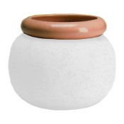 Duncan DM-1834 Ceramic Slip Mold Fruit Design Sugar Bowl and Lid