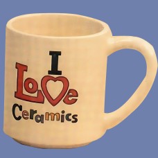 Duncan DM-1966 I Love Ceramics - Mug Mold