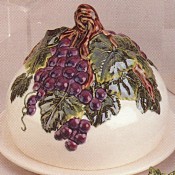 Grape Cheese Cover Mold