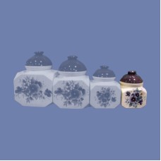Ceramichrome 500 Square Tea Canister with Lid Mold
