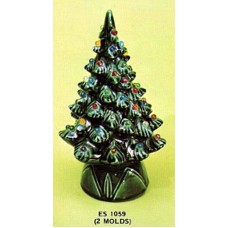 Seeley 1059 9" Christmas Tree with Base Mold Set