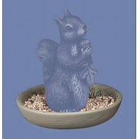 Dish for 3166 Squirrel mold