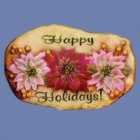 Poinsettia Slab mold