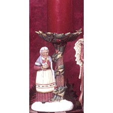 Kimple 2615 Mrs. Claus Candleholder Mold