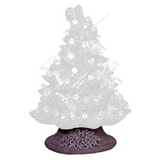 Nowell's 341XB Holly Base for Original Style Small Christmas Tree Mold