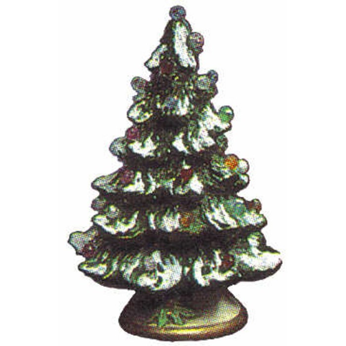 Vintage Ceramic Christmas Tree - Style #6 – Nest Nola