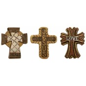 Small Crosses Mold (Set of 3)