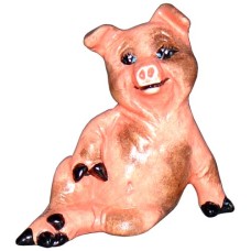 Nowell's 3357 Small Pig Farm Animal with Attitude Mold