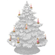 Nowell's 1865 Frazier Fir Tree (Large) - Candles (12 ct) Mold