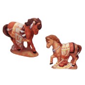 2 Standing Horses Mold