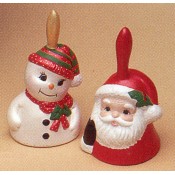 Santa and Snowmen Bells Mold