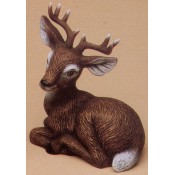 Buck Deer With Antlers Mold