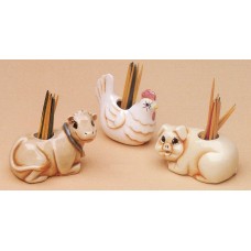 Riverview 292 Cow, Pig, and Chicken Toothpick Holder Mold