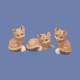 Three Small Fox mold