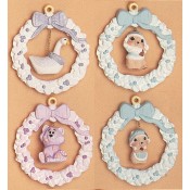 Goose, Cat, Chipmunks Ornaments Mold