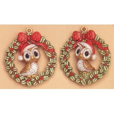 Riverview 405 Owl Wreath Ornaments Mold