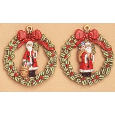 Riverview 406 Santa Wreath Ornaments Mold