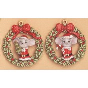 Mice Ormaments-Tree & Candy Cane Mold