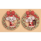 Mice Ornaments-Bell & Lantern Mold