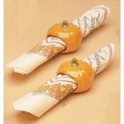 Pumpkin Napkin Rings (2 per) Mold