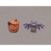 Pumpkin & Bat Mold