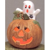 Pumpkin with Ghost Mold
